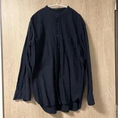 UNIQLO フランネルスタンドカラーシャツ
