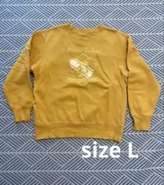 old UNIQLO スウェット L マスタード