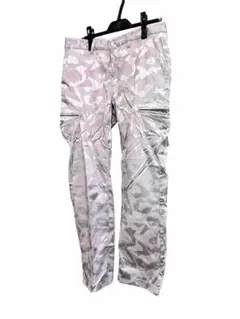 MARK & LONA カモフラージュパンツ サイズ50 MARK&LONA マークアンドロナ パンツ カモフラ柄 レッド系 サイズ
