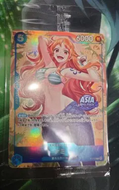 ワンピースカード ナミ ASIA限定プロモ 未開封 4枚セット - メルカリ