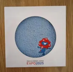 【新品未使用】大阪・関西万博 ミャクミャク ハンドタオル 箱付 EXPO2025