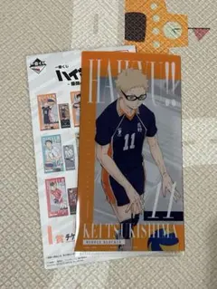 ハイキュー 一番くじ I賞 チケットケース＆クリアカードセット 月島蛍