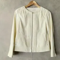 any sis ノーカラージャケット アイボリー