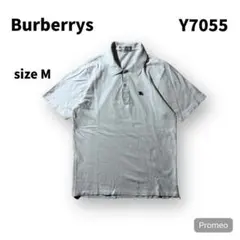 【即購入OK】Burberry’s 半袖ポロシャツ　サイズM ホワイト