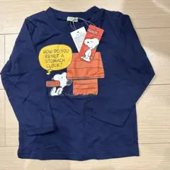 PEANUTS スヌーピー 長袖カットソー 100cm