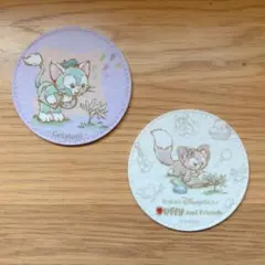 ダッフィー＆フレンズ コースター ジェラトーニ リーナベル