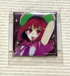 推しの子 苺プロ広報部 ランダム缶バッジ ましかくホログラム缶バッジ アイ 推しの子 苺プロ広報部 缶バッジ 有馬かな - メルカリ