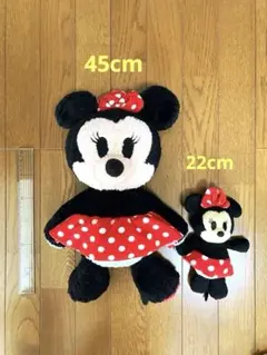 ミニーマウス ぬいぐるみ 2点