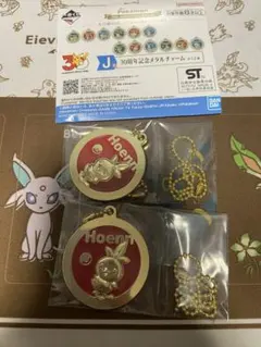 ポケモン 30周年記念 メタルチャーム アチャモ 2個セット　一番くじのサムネイル