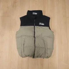 【古着】FIRST DOWN リバーシブルダウンベスト