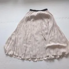 クードシャンス　 プリーツスカート 36 ベージュ