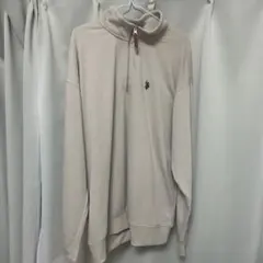 ハーフジップ スウェット