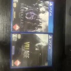 PS4 バイオハザード6 & ヴィレッジ Z Version 2本セット