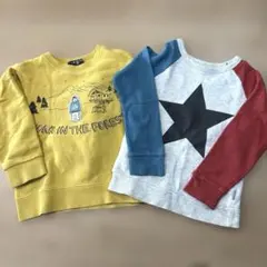 L Bクラブ　トレーナー　2枚セット　110 丸高衣料　保育園着　まとめ売り