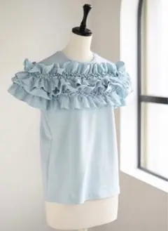 新品❣️YONFA ヨンファ チューリップスリーブティー ホワイト 半袖カットソー 新品❣️YONFA ヨンファ チューリップスリーブティー ホワイト 半袖