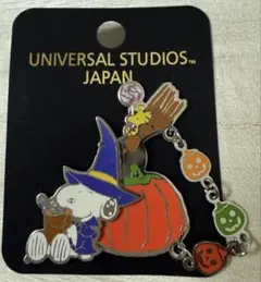 USJ スヌーピーハロウィンピンバッチ