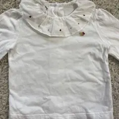 familia フリル付き長袖シャツ 90