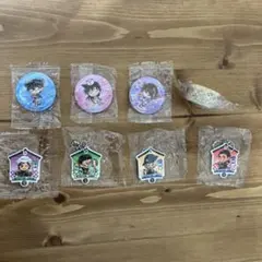 くら寿司✖️コナン　缶バッジ &キーホルダー&マスキングテープセット