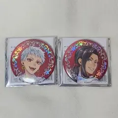 ツイステ オーロラ箔缶バッジ プラチナジャケット カリム ジャミル