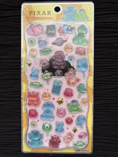 プチドロップステッカー　ピクサー トイストーリー モンスターズインク