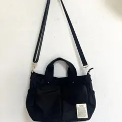 美品　ブルーブルーエ　10ポケット　ナイロンバック　2way トート　ショルダーのサムネイル