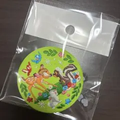 未使用　ディズニー 刺繍缶バッジ　バンビ
