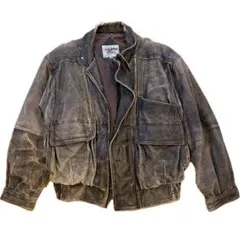 希少　INDIANA JONES ダークブラウン レザージャケットのサムネイル