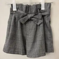 グローバルワーク キッズチェック柄ハーフパンツ XXL(130-140)