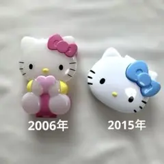 ハローキティ　小物ケース　2006年　レア おまけ（ピルケース）付き