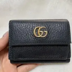 ✨極美品✨グッチ 二つ折り シェリーライン マーモント オフディア 
