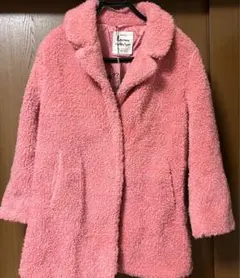 新品未使用タグ付き　ZARA girls ピンク コート 11-12歳