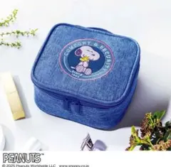 週末限定お値段❣️GLOW特別付録 PEANUTS スヌーピー ミラー付きポーチ