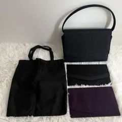 ブラックフォーマルバッグセット 4点