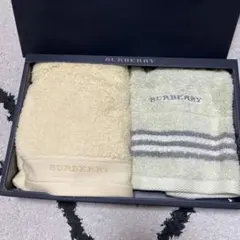 お値下げ！Burberry バーバリー　タオルセット　2枚