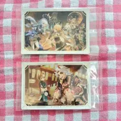 原神 ウエハース シール 2点セット