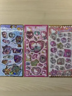 キティー ウォーターインシール キラキラジュエルシール