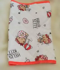 ハローキティ　日焼けキティ　冷感枕パッド　約47×58cm