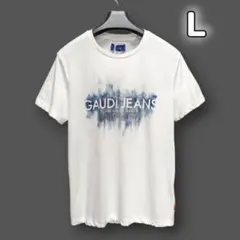 ガウディ GAUDi 半袖 Tシャツ プリント 48 Lサイズ c2aのサムネイル