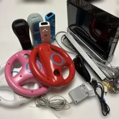 Nintendo Wii 本体セット ハンドル付き まとめ売り 動作未確認
