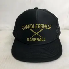 【USA帽子】COBRA社製 BASEBALL 野球 メッシュキャップ ブラック