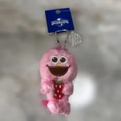 USJ セサミストリート　モッピー　キーチェーン　ストラップ付き