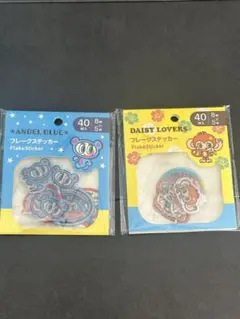 エンジェルブルー・デイジーラバーズ フレークステッカーセット