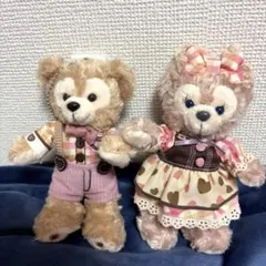 香港 バレンタイン シェリーメイ ダッフィー SS ぬいぐるみ 2018