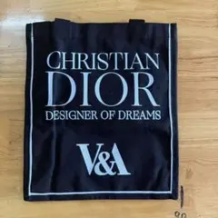 新品、未使用Dior トートバッグ　博物館 V&A 黒