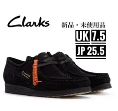 【新品未使用】CLARKS クラークス ワラビー ブラック スエード 25.5