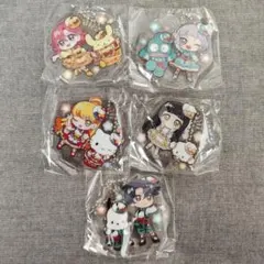 ひみつのアイプリ×サンリオキャラクターズ　アクリルキーホルダー