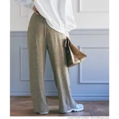 coca ニットソーイージーパンツ