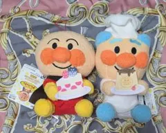 それいけ　アンパンマン　ころふわ　カフェぬいぐるみ　アンパンマン　ジャムおじさん