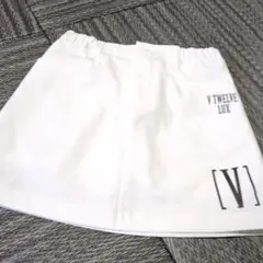 ゴルフスカート白