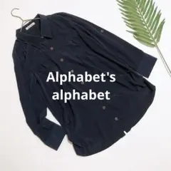 1-628【アルファベッツアルヘァベット】　Free ゆったりトップスシャツ♪